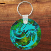 Porte-clés Dragon Yin Yang (Recto)