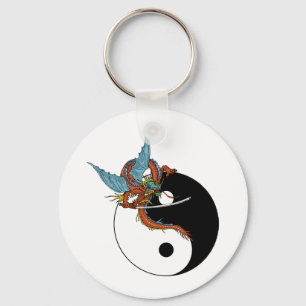 Porte-clés Dragon Ying Yang