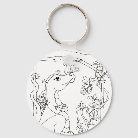 Porte-clés Dragonette (Recto)