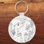 Porte-clés Dragonette (Recto)