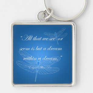 Porte-clés Dragonflies Dream Dragonfly Quote Premium