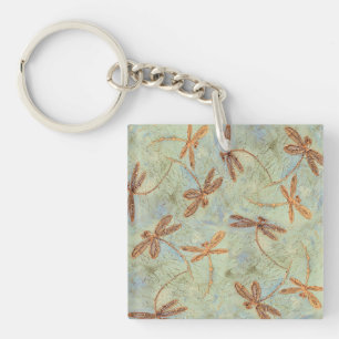 Porte-clés Dragonfly Dance Gold