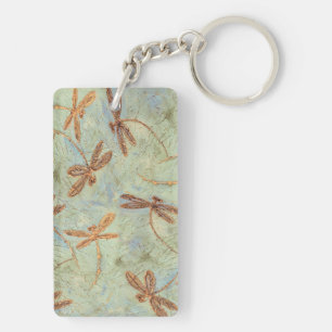 Porte-clés Dragonfly Dance Gold