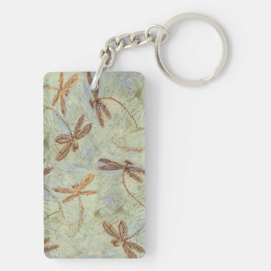 Porte-clés Dragonfly Dance Gold (Dos)