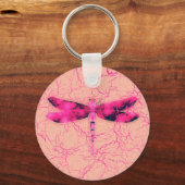 Porte-clés Dragonfly de sensibilisation au cancer du sein (Recto)