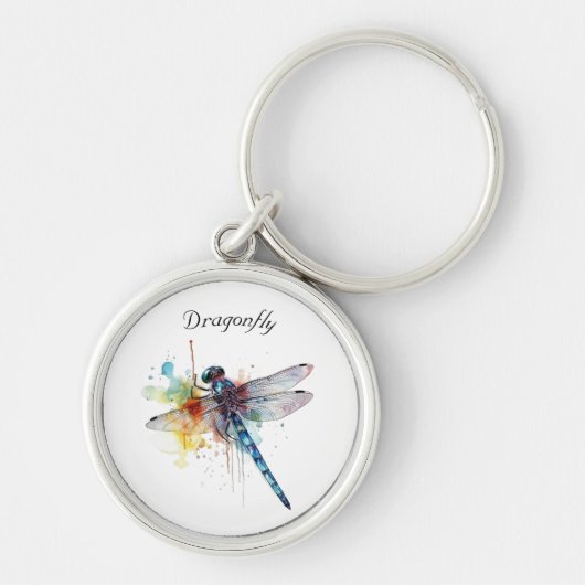 Porte-clés Dragonfly Dreamscape, personnalisé (Devant)