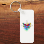 Porte-clés Dragonfly en arc-en-ciel (Recto)