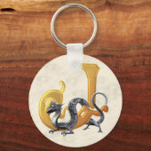 Porte-clés Dragonlore Initial J (Recto)
