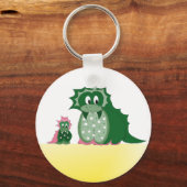 Porte-clés Dragons de dessin animé mignons (Recto)