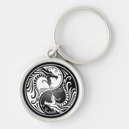 Porte-clés Dragons de Yin Yang (Devant)