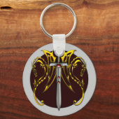 PORTE-CLÉS DRAGONS ET ÉPÉE (Recto)