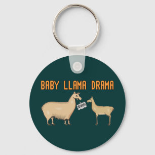 Porte-clés Drame de lama de bébé