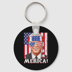 Porte-clés Drapeau 4 juillet Joe Biden Merica USA