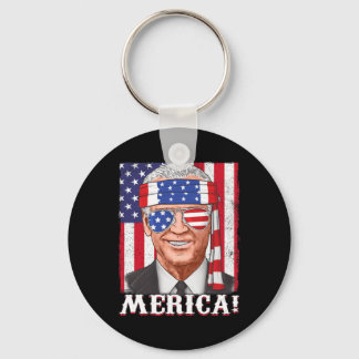 Porte-clés Drapeau 4 juillet Joe Biden Merica USA