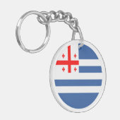 Porte-clés Drapeau Adjara Patriotique (Devant gauche)