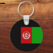 Porte-clés Drapeau Afghanistan (Recto)