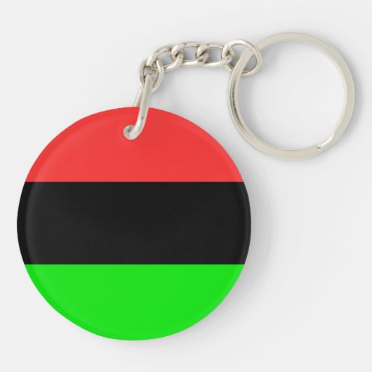 Porte-clés Drapeau africain (Dos)