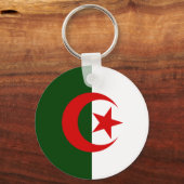 Porte-clés Drapeau Algérie (Recto)