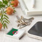 Porte-clés Drapeau Algérie (Côté)