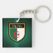 Porte-clés Drapeau Algérie (Dos)