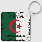 PORTE-CLÉS DRAPEAU ALGÉRIEN (Dos)