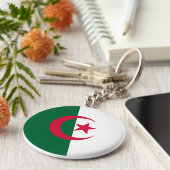Porte-clés Drapeau algérien (Côté)