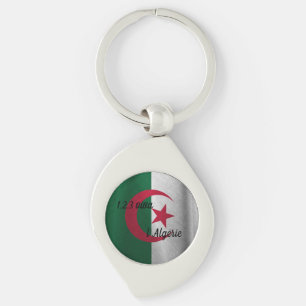 PORTE-CLÉS DRAPEAU ALGÉRIEN