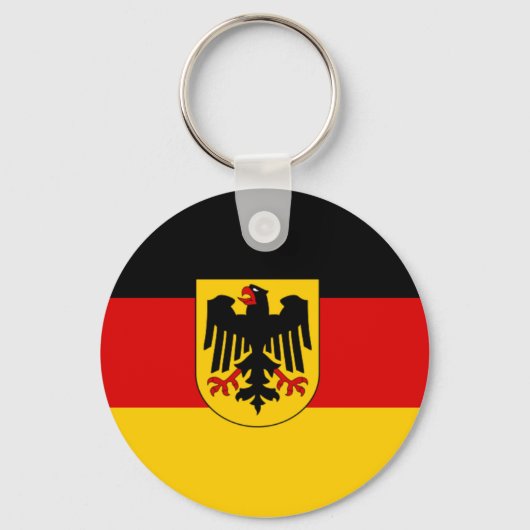 Porte-clés Drapeau Allemagne (Recto)