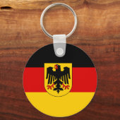 Porte-clés Drapeau Allemagne (Recto)