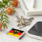 Porte-clés Drapeau Allemagne (Côté)