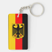 Porte-clés Drapeau Allemagne (Dos)