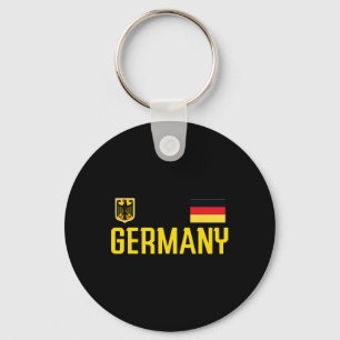 Porte-clés Drapeau Allemagne Deutschland Footll Football Fan