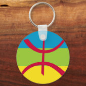 Porte-clés Drapeau Amazigh (Recto)