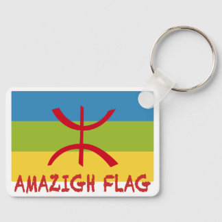 Porte-clés Drapeau Amazigh - Drapeau Amazigh Drapeau