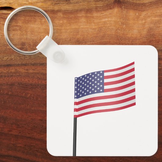 Porte-clés Drapeau américain (Recto)