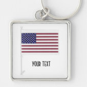 Porte-clés Drapeau américain (Devant)