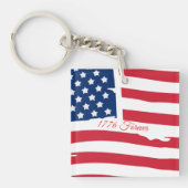 Porte-clés drapeau américain (Devant)
