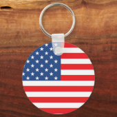 Porte-clés Drapeau américain (Recto)