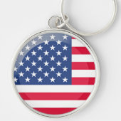 Porte-clés Drapeau américain (Devant)