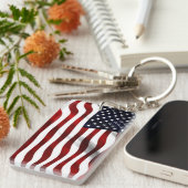 Porte-clés Drapeau américain (Devant droit)