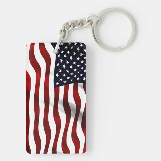 Porte-clés Drapeau américain (Dos)