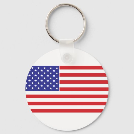 Porte-clés Drapeau américain (Recto)