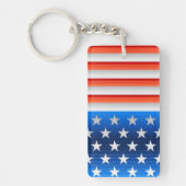 Porte-clés Drapeau américain (Devant)