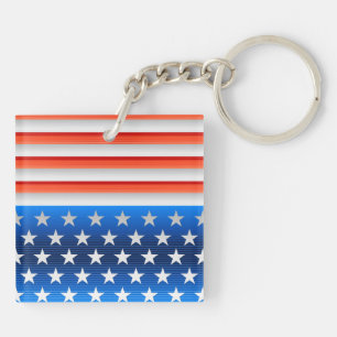 Porte-clés Drapeau américain