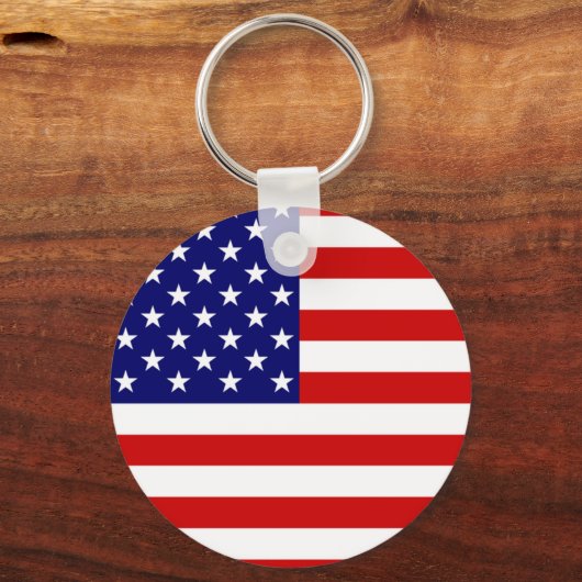Porte-clés Drapeau américain (Recto)