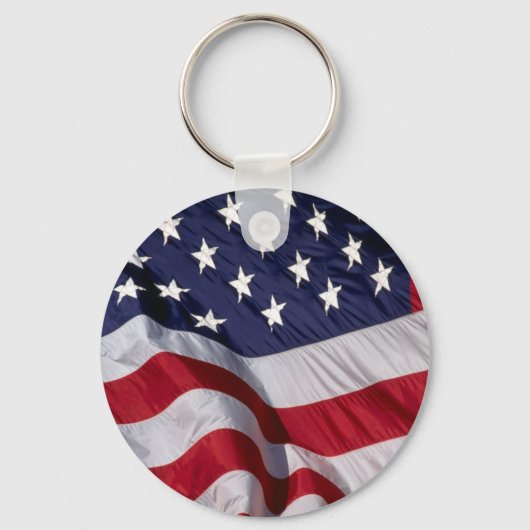 Porte-clés Drapeau américain (Recto)