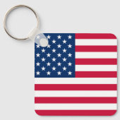 Porte-clés Drapeau Américain (Recto)