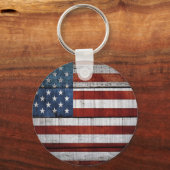Porte-clés Drapeau américain (Recto)