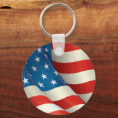 Porte-clés Drapeau américain (Recto)