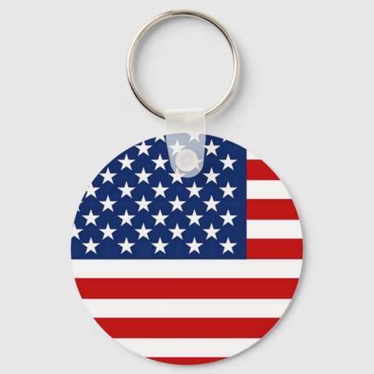 Porte-clés Drapeau américain (Recto)